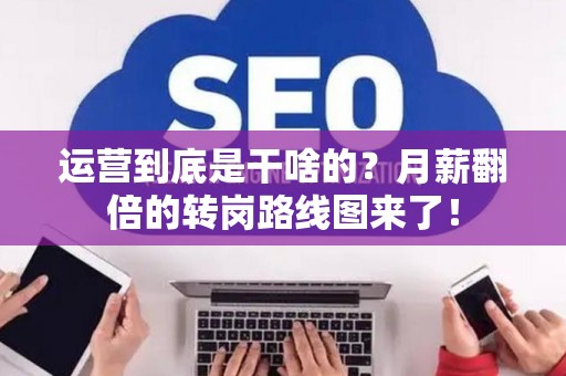 运营到底是干啥的?月薪翻倍的转岗路线图来了! 运营到底是干啥的?月薪翻倍的转岗路线图来了!