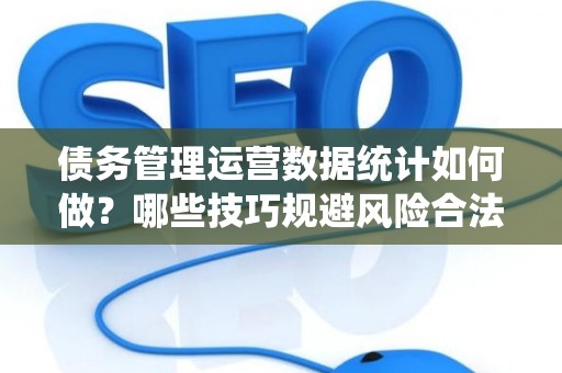 债务管理运营数据统计如何做？哪些技巧规避风险合法？