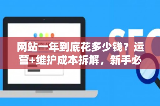 网站一年到底花多少钱？运营+维护成本拆解，新手必看